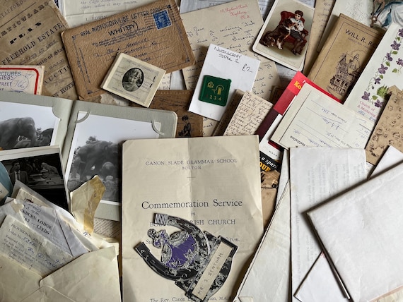 Collection Of Vintage Ephemera Clear Out.