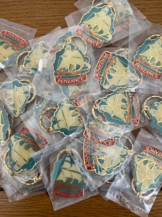 Collection Of Penzance Tall Ship Keyrings 24 In Total.