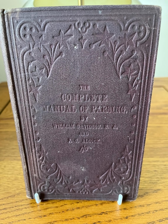 Rare 1880 The Complete Manual Of Parsing By William Davidson B.A.