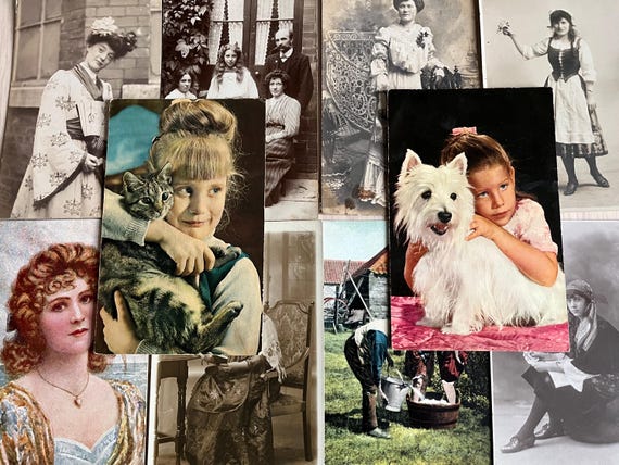 Vintage Mixed Postcard Collection.