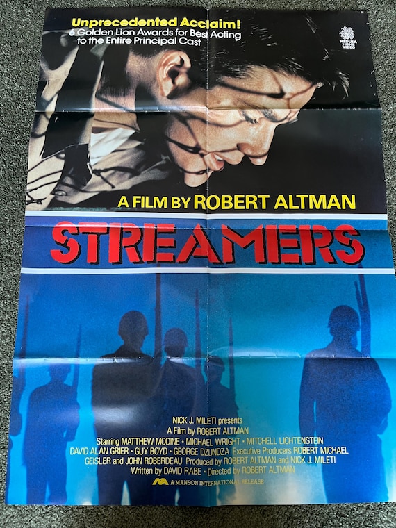 Large Streamers Vintage Movie Poster.