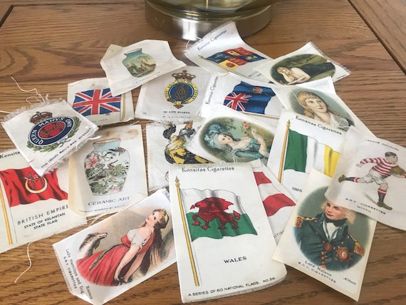 Vintage Rare Kensitas & B.D.V Silk Cards Collection.