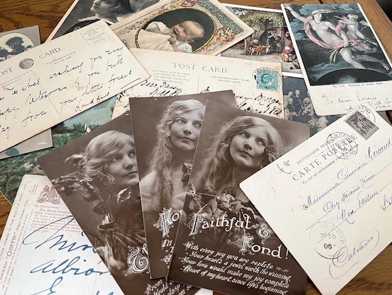 Vintage Early Postcard Collection.