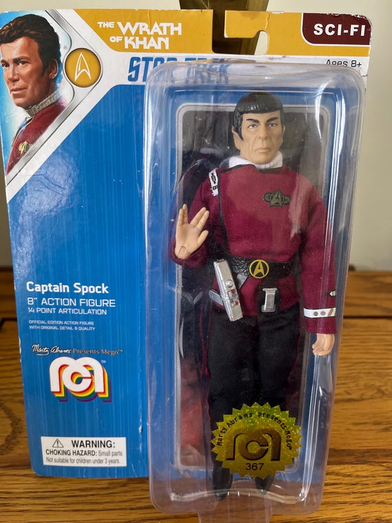 Captain Spick 8” Action Figure With 14 Point Articulation.