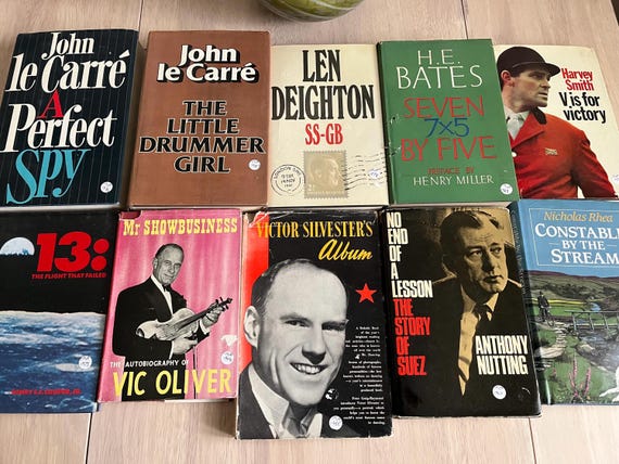 Vintage 1st Edition Book Collection x 10.