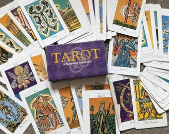 Vintage Tarot Card Pack.