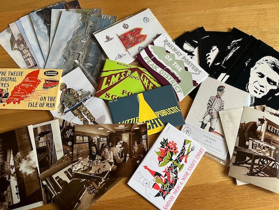 Large Collection Of Postcards Advertising Some In Packs Mixed Lot, Clear Out.