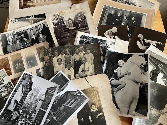 Collection Of Large Vintage Photographs Including One  Of Betty Grabel, Clear Out With Free UK Postage
