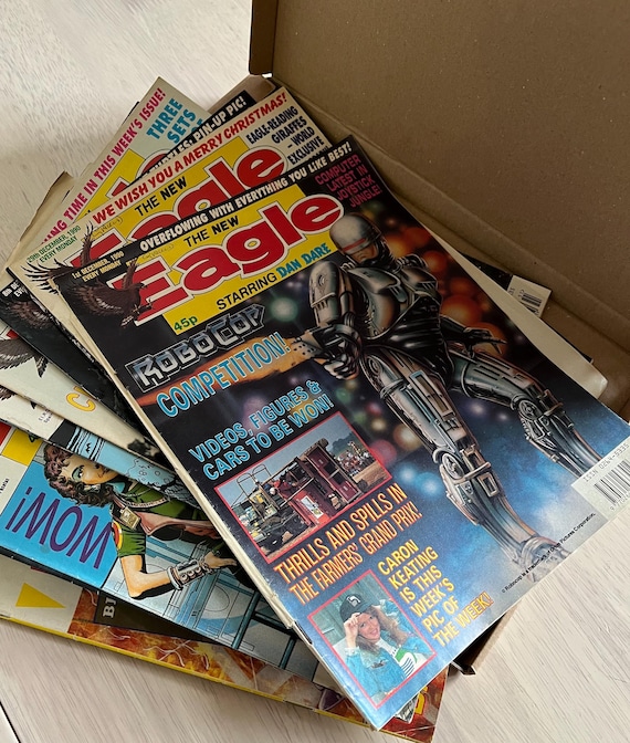 Collection Of Vintage Eagle Comics.
