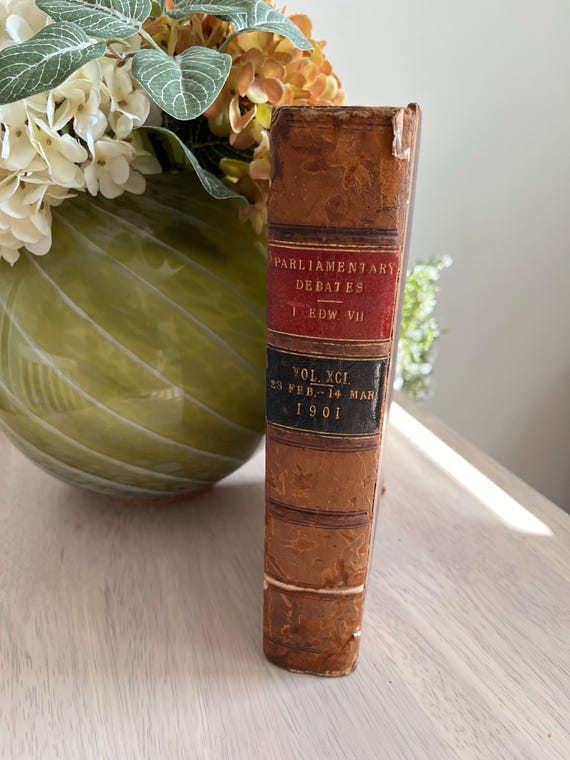 Rare 1901 Parliamentary Debates Vol XCI. 28 Feb-14 Mar.