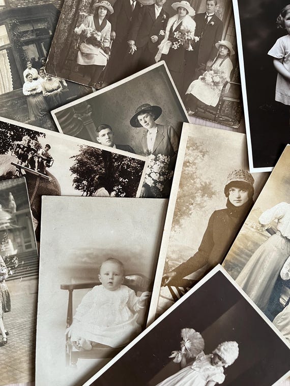 Vintage Real Photograph Postcard Collection.