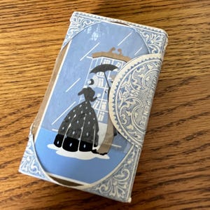 Baraja de cartas Art Déco vintage todavía sellada en envoltorio de cera, De La Rue Stationers, finales de la década de 1920/30.
