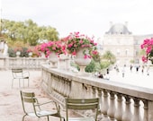 Paris Photography, Jardin du Luxembourg, Large Wall Art, Fine Art Photography, Paris Decor, Print, France, European, Travel