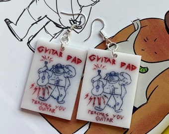 Steven universe earrings: Acrylic jewelry