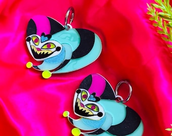 Bijoux en acrylique : boucles d'oreilles Fizzarolli