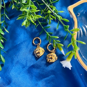 Statue of David Earrings
