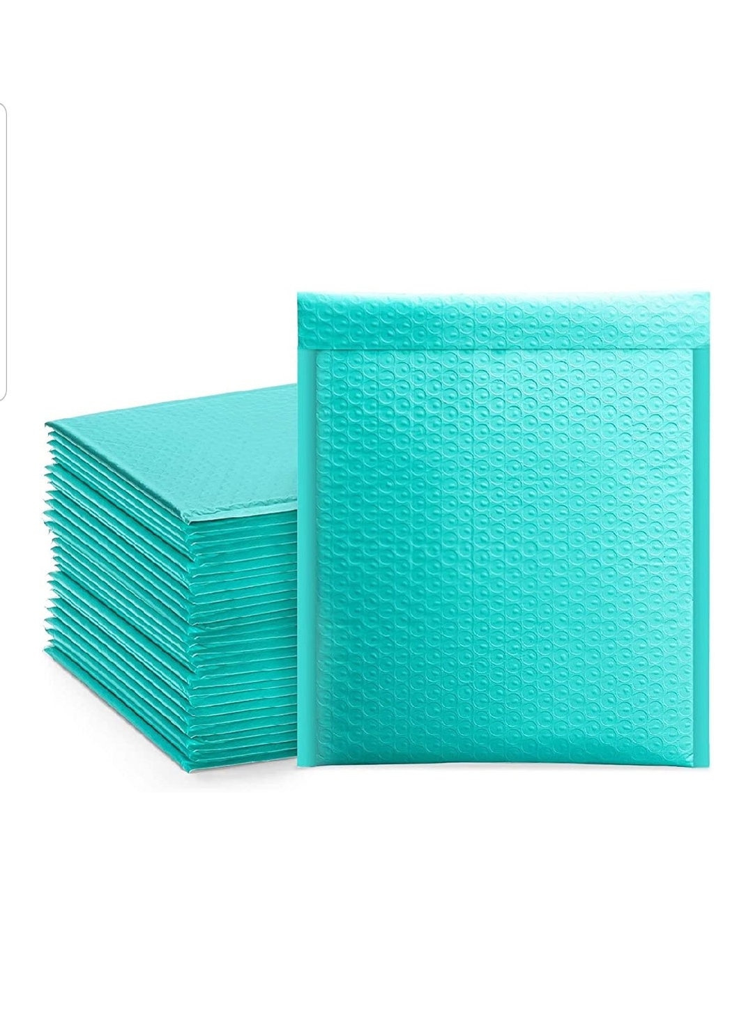 Teal Poly Bubble Mailers Padded Envelopes Bubble Lined Poly Etsy