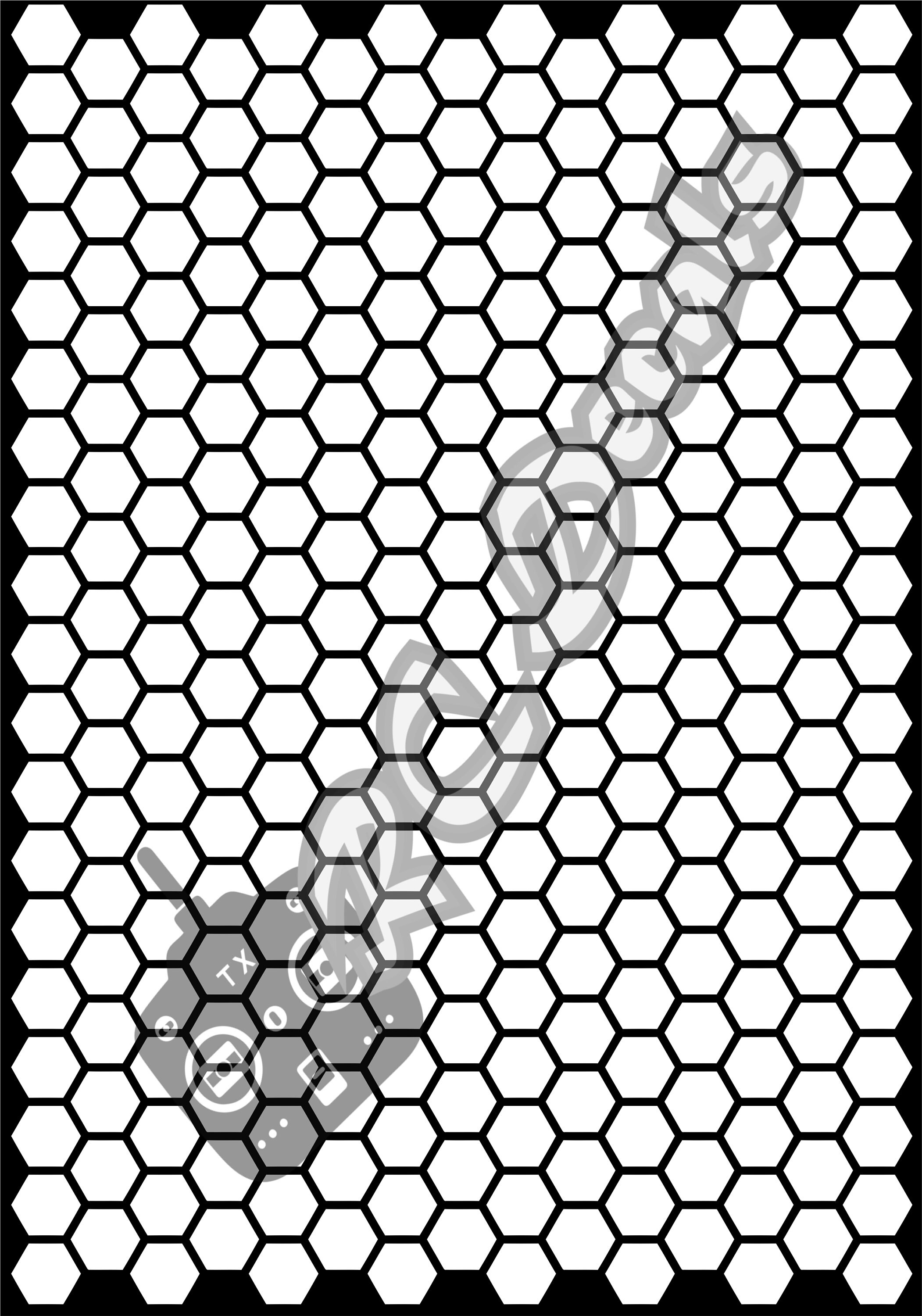 RC Airbrush Stencil Masks Style 2 for Lexan for Etsy