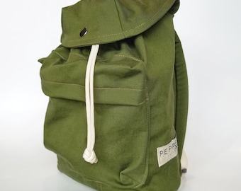 Sac à dos pour tout-petit, sac à dos, sac de camping, jeu de simulation, sac pour tout-petit, sac de sport, sac de garderie, bagage à main pour tout-petit, sac en toile, vert olive