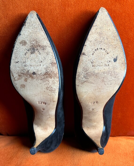 Escarpins Andrea Pfister Couture En Cuir Marron Noisette - Taille 39 - Très Bon état