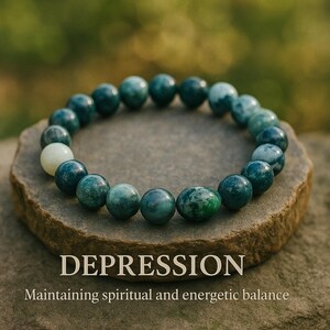 Braccialetto Chakra di supporto alla depressione: energia curativa per il cuore e la mente