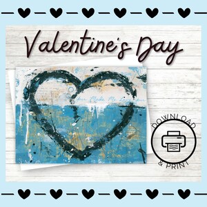 Biglietto di anniversario stampabile, biglietto di San Valentino, biglietto di San Valentino fai da te, biglietto ti amo, biglietto a cuore, biglietto per appunti vuoto