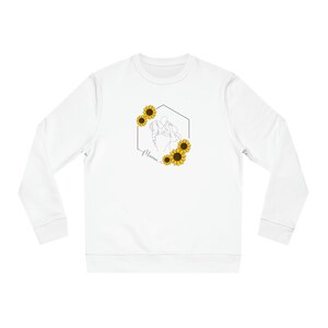 Mama Sunflower Sweater, Mama Sweater, Mama and Baby Sunflower Sweater