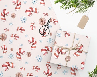 Candy Cane Wrapping Paper