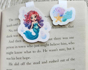 Kids Magnetic Bookmarks- Mermaid