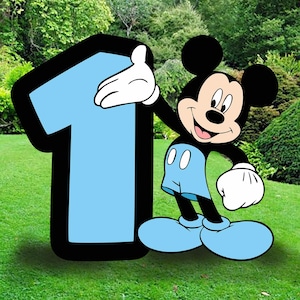 Accesorio fotográfico de MICKEY MOUSE, telón de fondo de Mickey Mouse, decoración para fiesta de cumpleaños, bricolaje personalizado, descarga digital imprimible