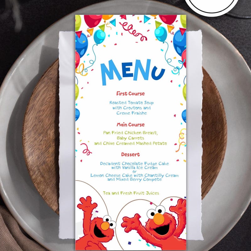 Streets Menu - Etsy