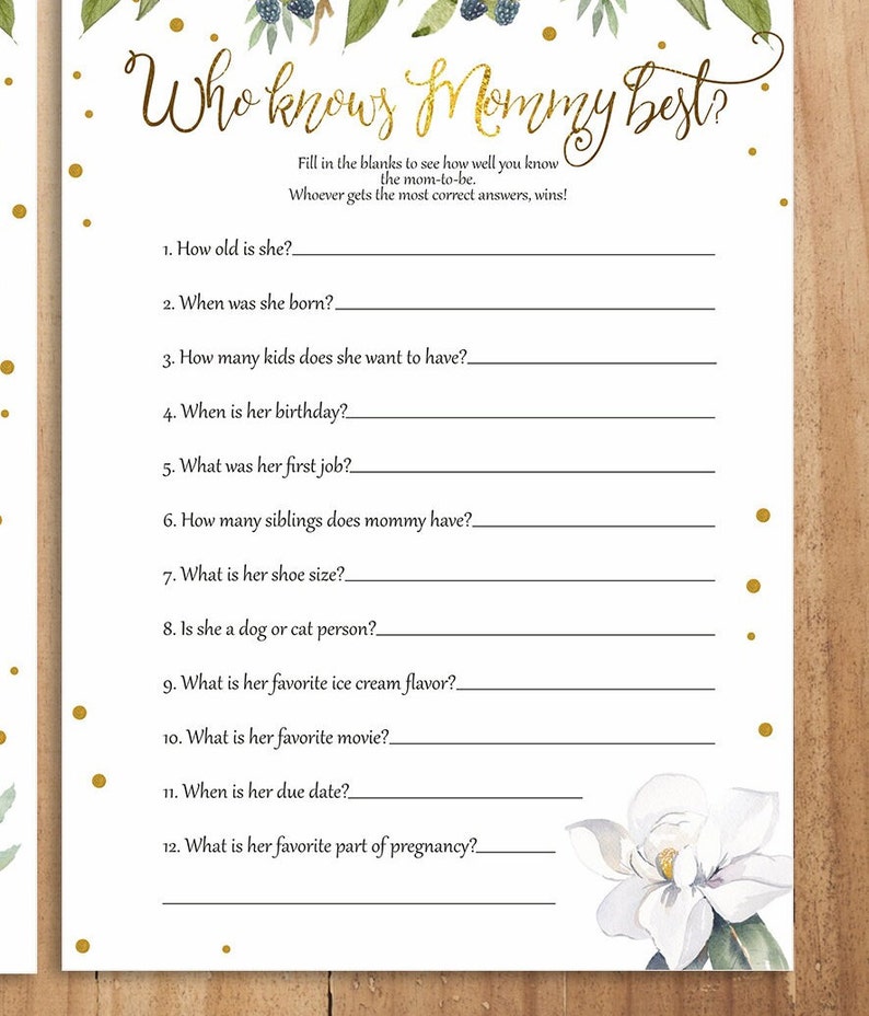 Gender Neutral Baby Shower Games Bundle | 6 Printable Games | Instant ...