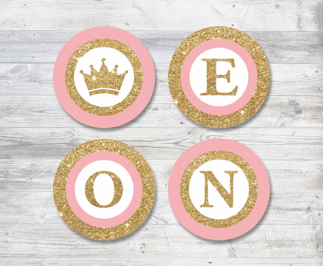 First Birthday Stickers, 1st Birthday Favor Tags, Birthday Party ...