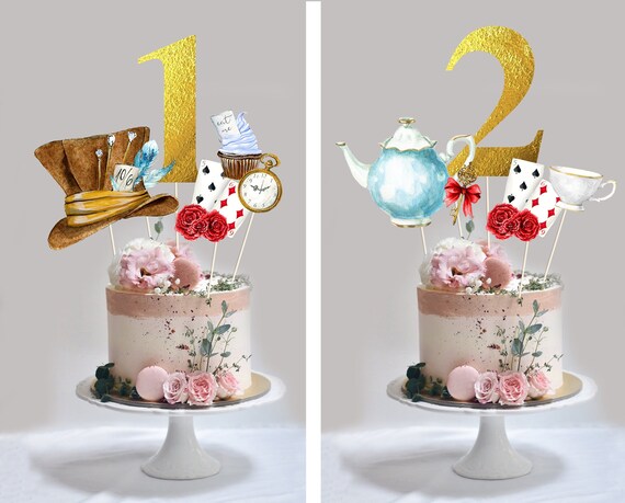 Kara's Party Ideas Alice in Wonderland Birthday Party Plannign Ideas  Supplies Idea Cake