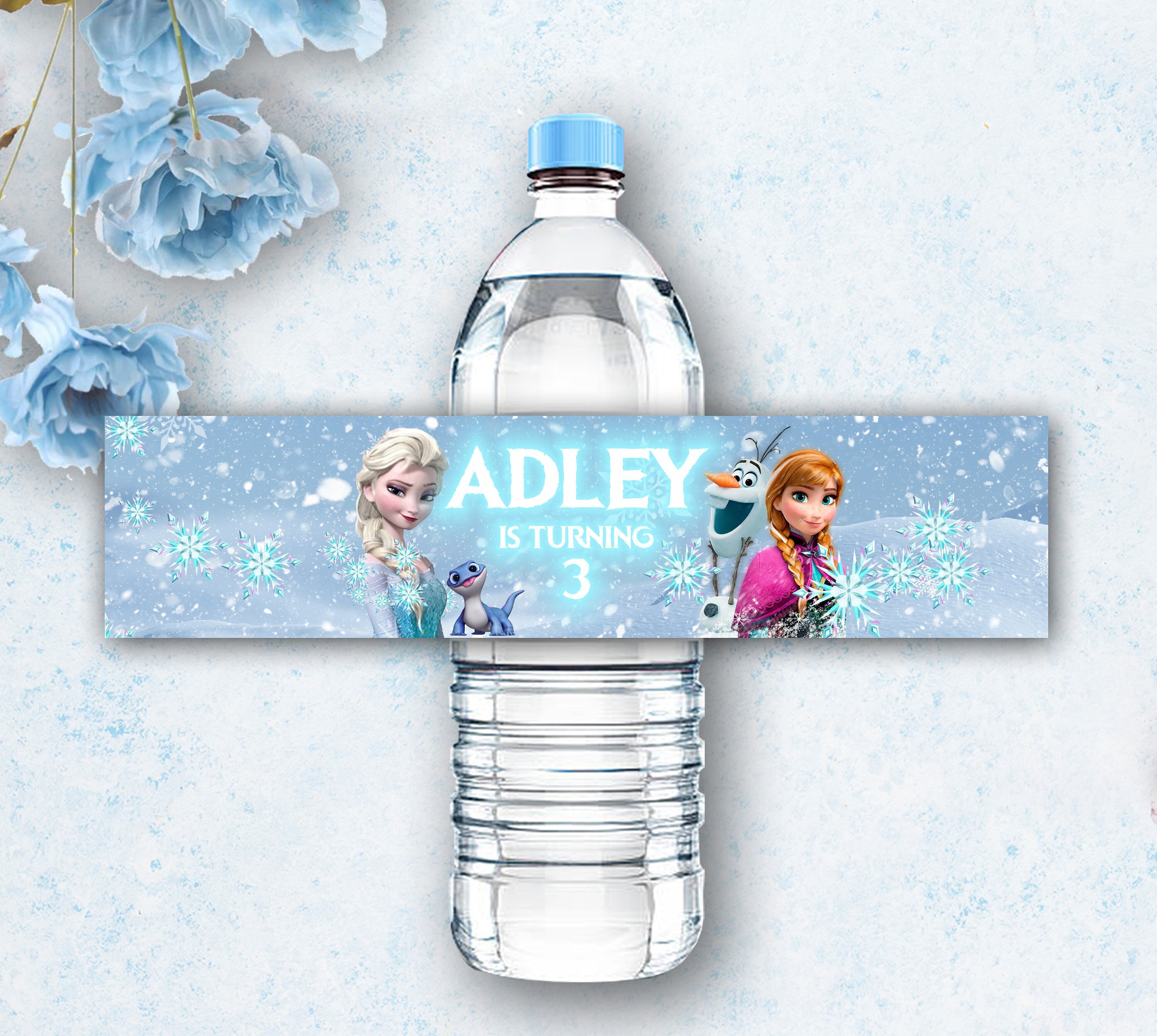 Frozen Bottle Labels | Elsa & Anna Birthday Party Decor (digital Download) - Etsy Frozen Bottle Labels | Elsa & Anna Birthday Party Decor (digital Download) - Etsy