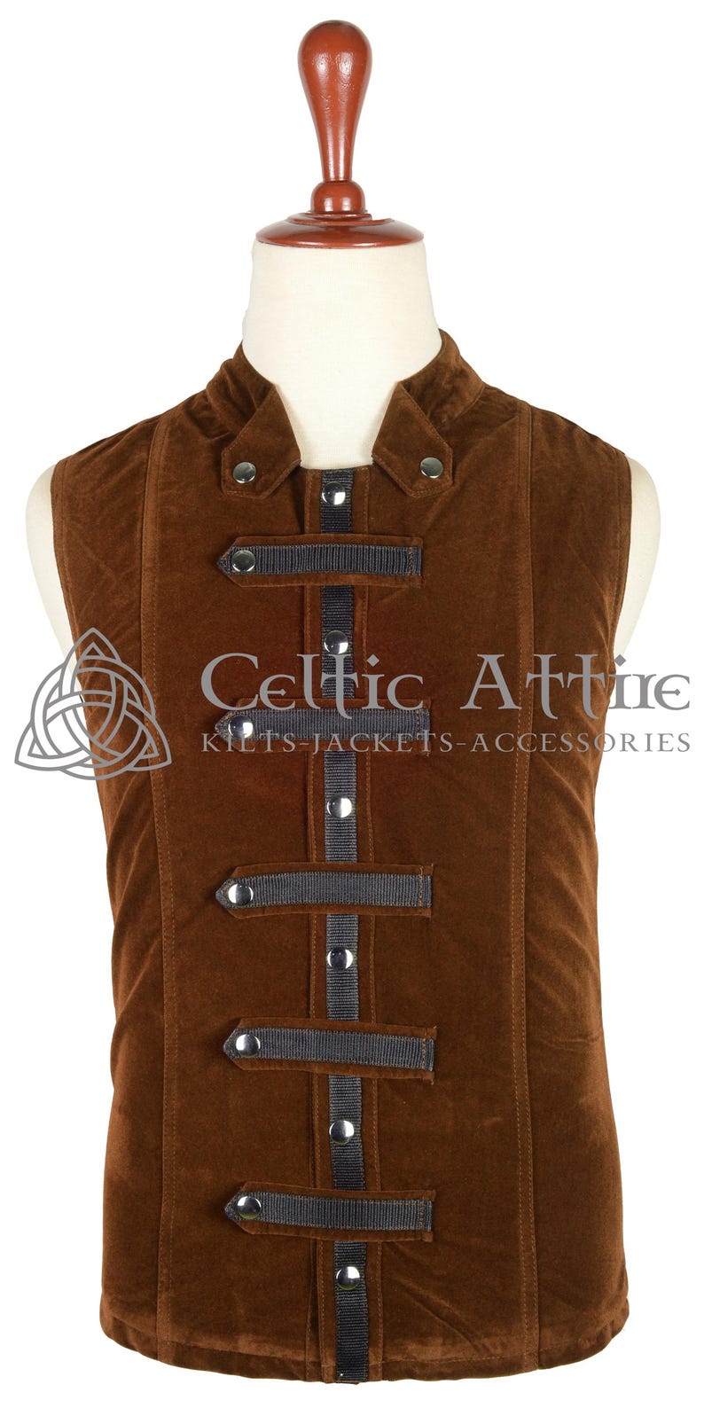 Men's Velvet Waistcoat - Victorian Style Wedding Vest - Custom Made Gothic Steampunk Waistcoat - Dark Academia Groomsmen Attire