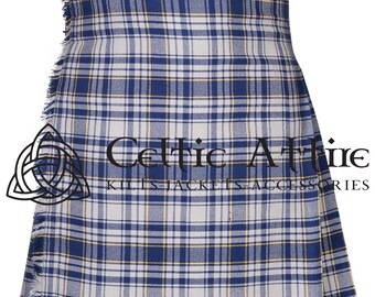 Yorkshire National Tartan 8 Yard Scottish Kilt for Men - 16 Oz - Custom Made - Traditional Highlander Kilt