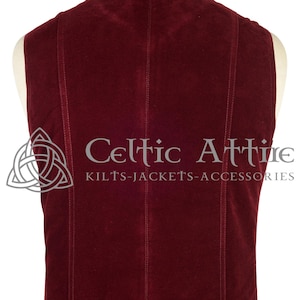 Men's Velvet Waistcoat - Victorian Style Wedding Vest - Custom Made Gothic Steampunk Waistcoat - Dark Academia Groomsmen Attire