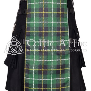 New Scottish Hybrid Cotton Kilt - Utility Kilt for Men - Custom Tartan Design - Made to Order