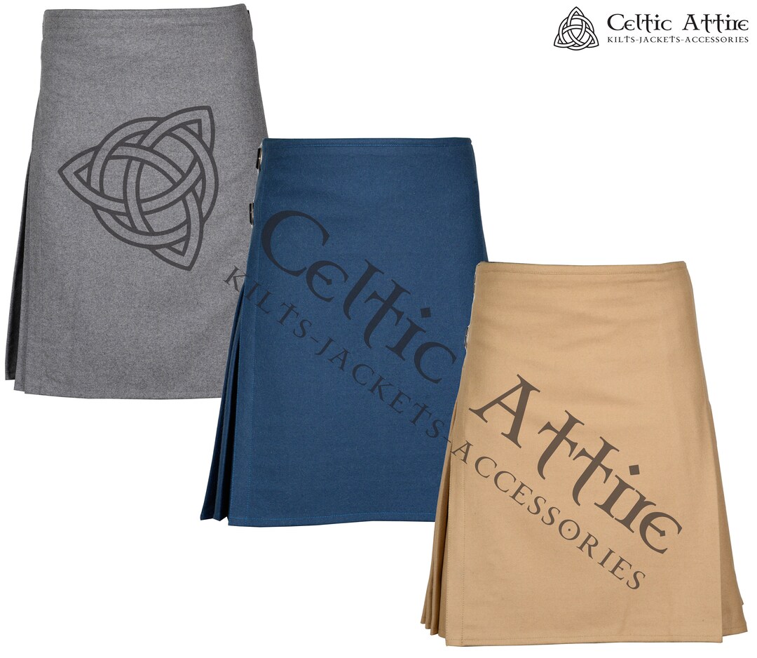 Scottish Wool 8 Yard KILT - Made to Order - Premium Handmade Scottish ...
