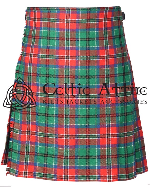 Mcculloch Tartan Yard Kilt Premium Handmade Made to Order
