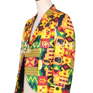 Scot-Afro Fusion Sport Jacket - Made to Measure Casual Street Wear Jacket by Celtic Attire