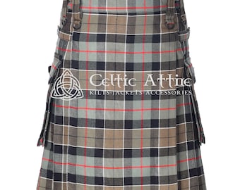 268 Tartan Fabrics - Premium Made to Order - Scottish Tartan Utility Kilt