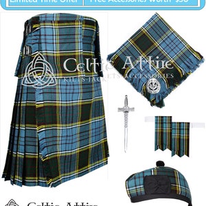 8 Yard Scottish KILT Package for Men 16 Oz Acrylic Fabric - Etsy