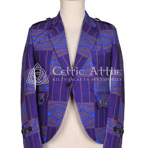 Scot-Afro Fusion Sport Jacket - Made to Measure Casual Street Wear Jacket by Celtic Attire