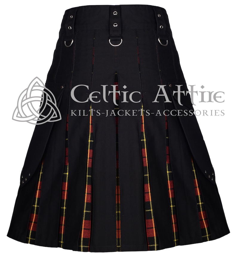 Sort Kalot Tartan Utility Hybrid Kilt for Men - Free Kilt Pin - Free Pair of ...