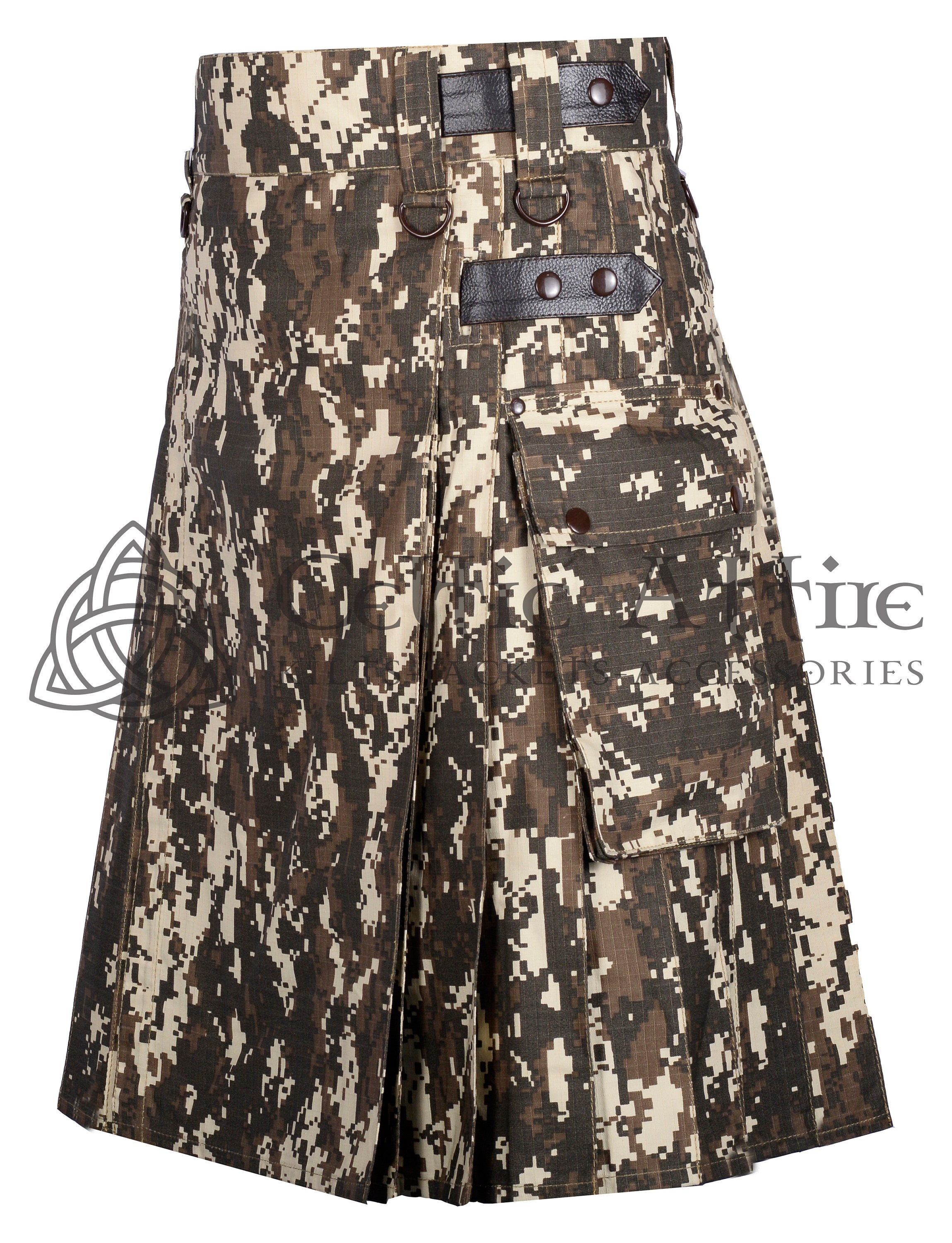 Cotton Utility Kilt Men's Tactical Scottish Kilt Etsy UK