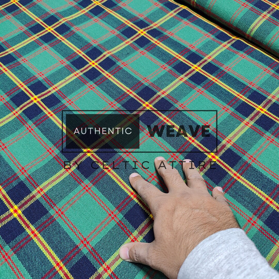 Marines Leatherneck Ancient Tartan Fabric - 16 Oz Acrylic Scottish ...