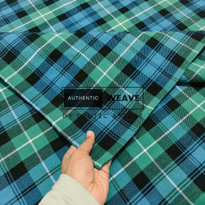 Lamont Ancient Tartan Fabric - Woven by Celtic Attire