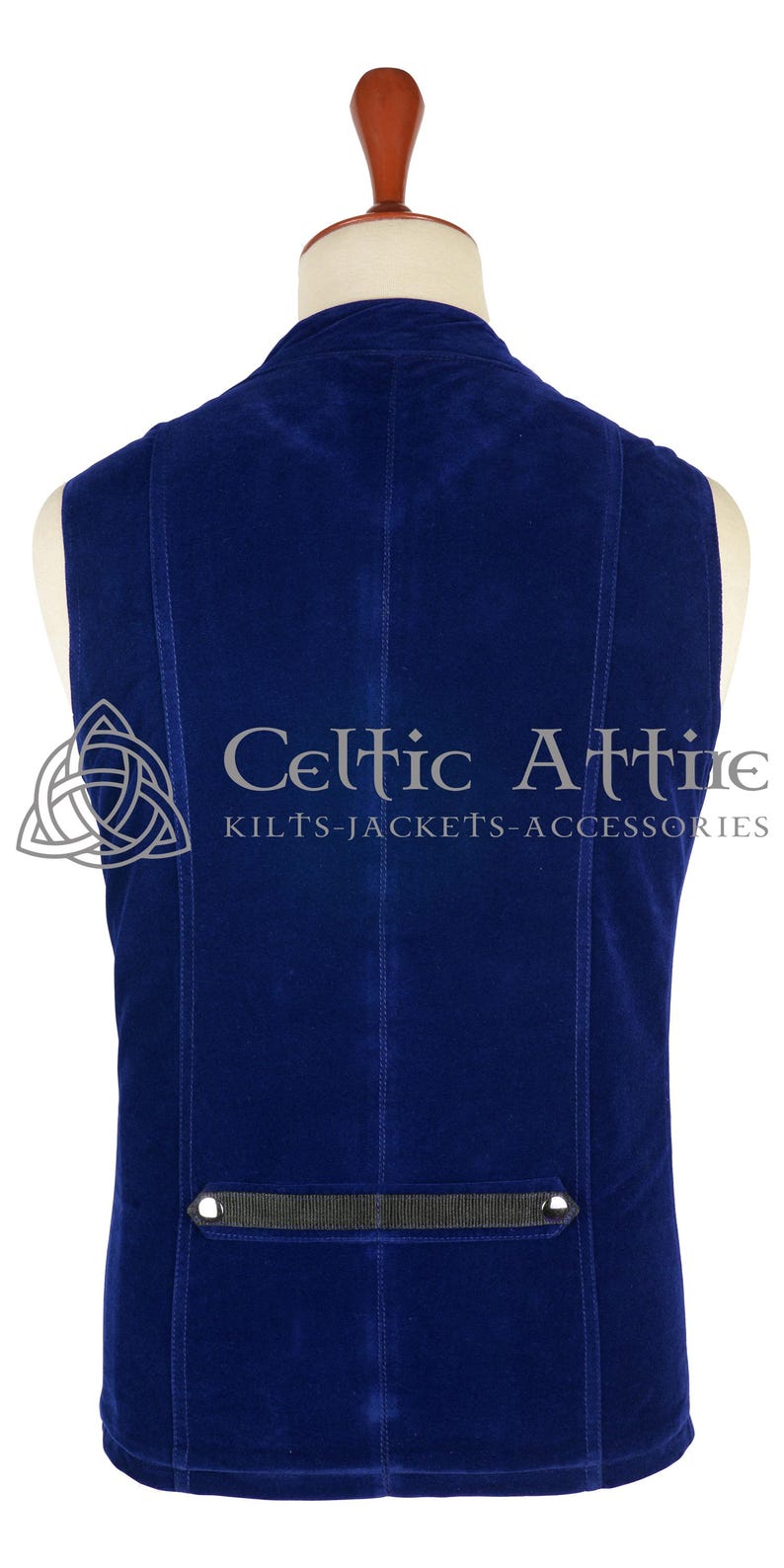 Men's Velvet Waistcoat - Victorian Style Wedding Vest - Custom Made Gothic Steampunk Waistcoat - Dark Academia Groomsmen Attire